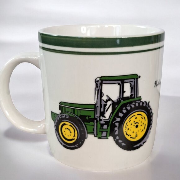 John Deere Nothing Runs Like A Deere Tractor Gibson Coffee Mug Licensed - Picture 4 of 9